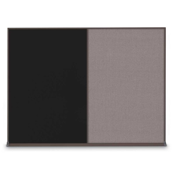 Double Door Radius Plus Corkboard, 60"X